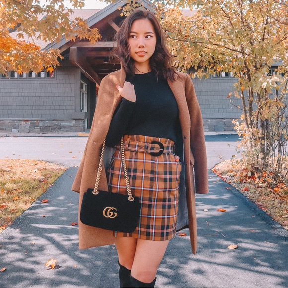 **SOLD**Gucci Velvet Matelasse Mini GG Marmont Shoulder Crossbody Bag Black - Picture 15 of 16